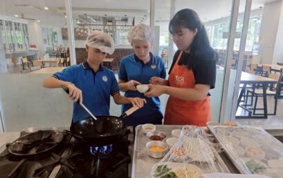 Cooking Class ถ่ายทอดเสน่ห์อาหารไทยแก่นักเรียนนานาชาติ