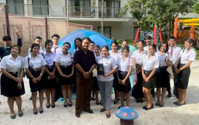 นักศึกษาโรงแรม เรียนรู้ประสบการณ์จริง ณ Holiday Inn Resort Samui Bophut Beach