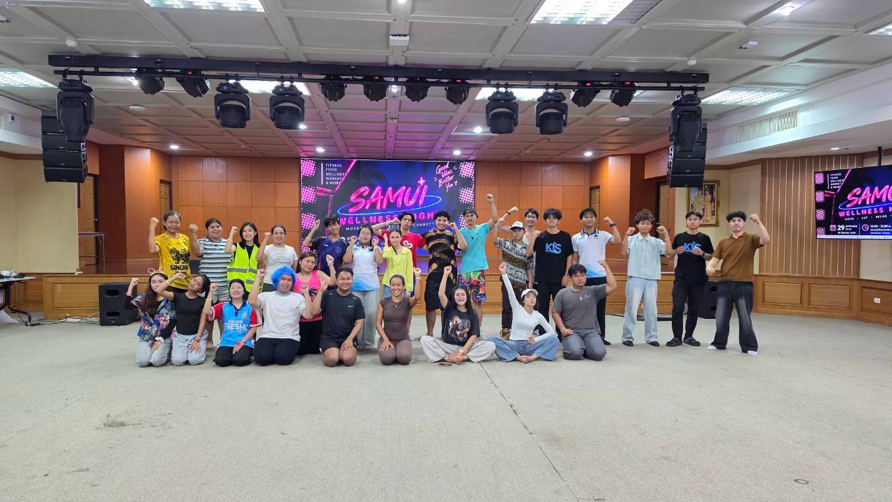 นักศึกษาการจัดการโรงแรมฯ จัดกิจกรรม SAMUI WELLNESS NIGHT 2026